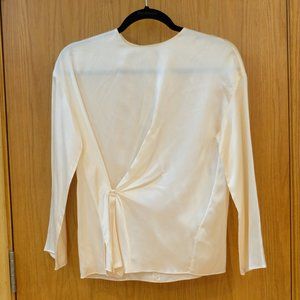Vince, Silk Knot Blouse Top NWT